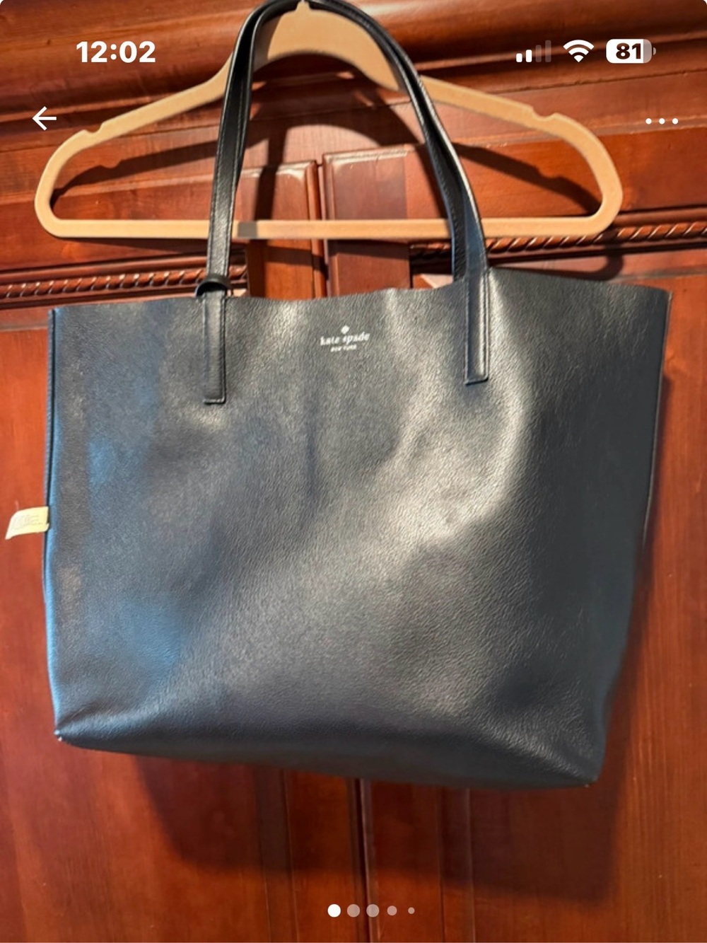 kate spade Outlet Black Everyday Tote